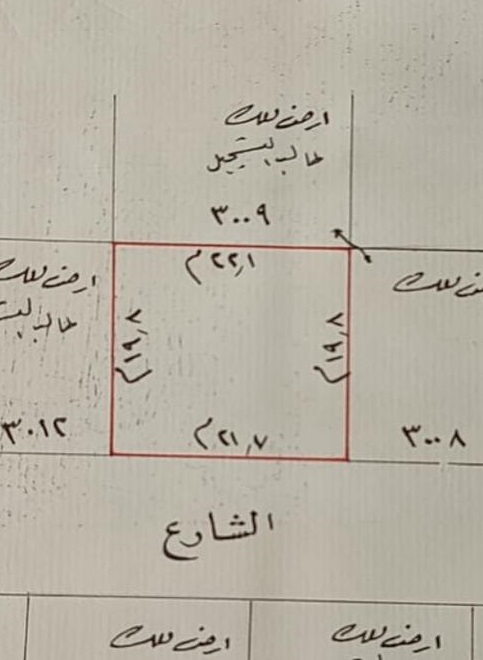 ارض في سند للبــيع